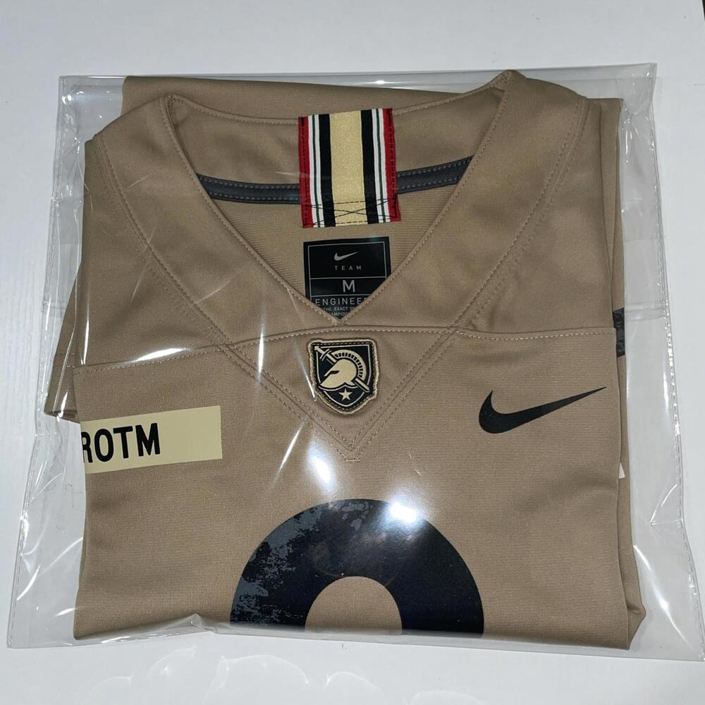 NWT Nike Army Black Knights 2023 #3 Rivalry Collection Jersey Tan Mens Medium M - Picture 11 of 11